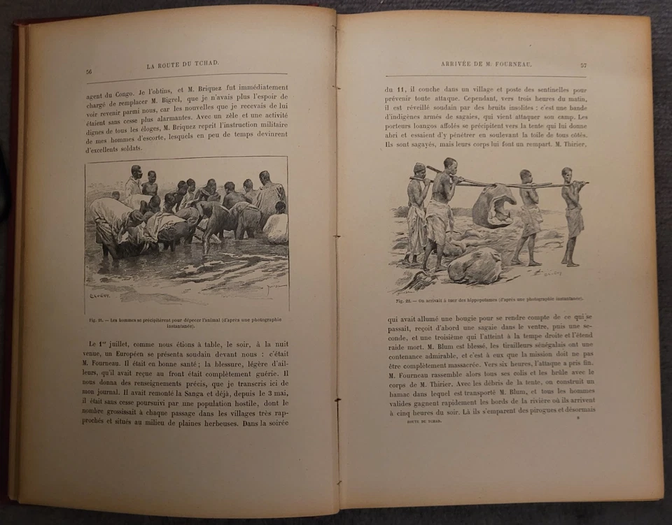 La Route du Tchad Jean Dybowski Firmin-Didot 1893 Afrique voyages explorations - Photo 4/4