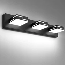 Modern LED Bathroom Vanity Light Fixtures (24-Inch, 3-Light,5CCT,Dimmable), M...
