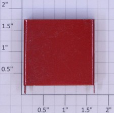 American Flyer 48505-20 Flat Car Red Bulkhead
