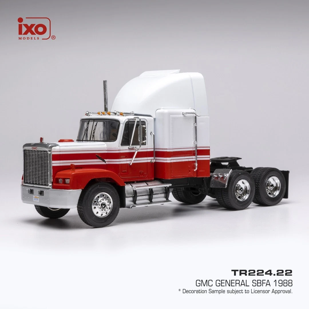 IXO 1/43 - GMC General SBFA Big Sleeper 1988 - Modèle Réduit TR166, Collection