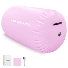 Gymnastics Air Roller Air Barrel, Inflatable Tumble Roller Mat, Air Roller Gy...