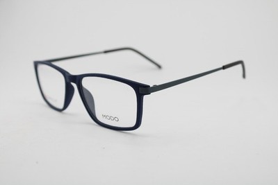 NEW MODO 3D CARBON GAMMA NAVY BLUE BLACK GUNMETAL AUTHENTIC EYEGLASSES 52-16