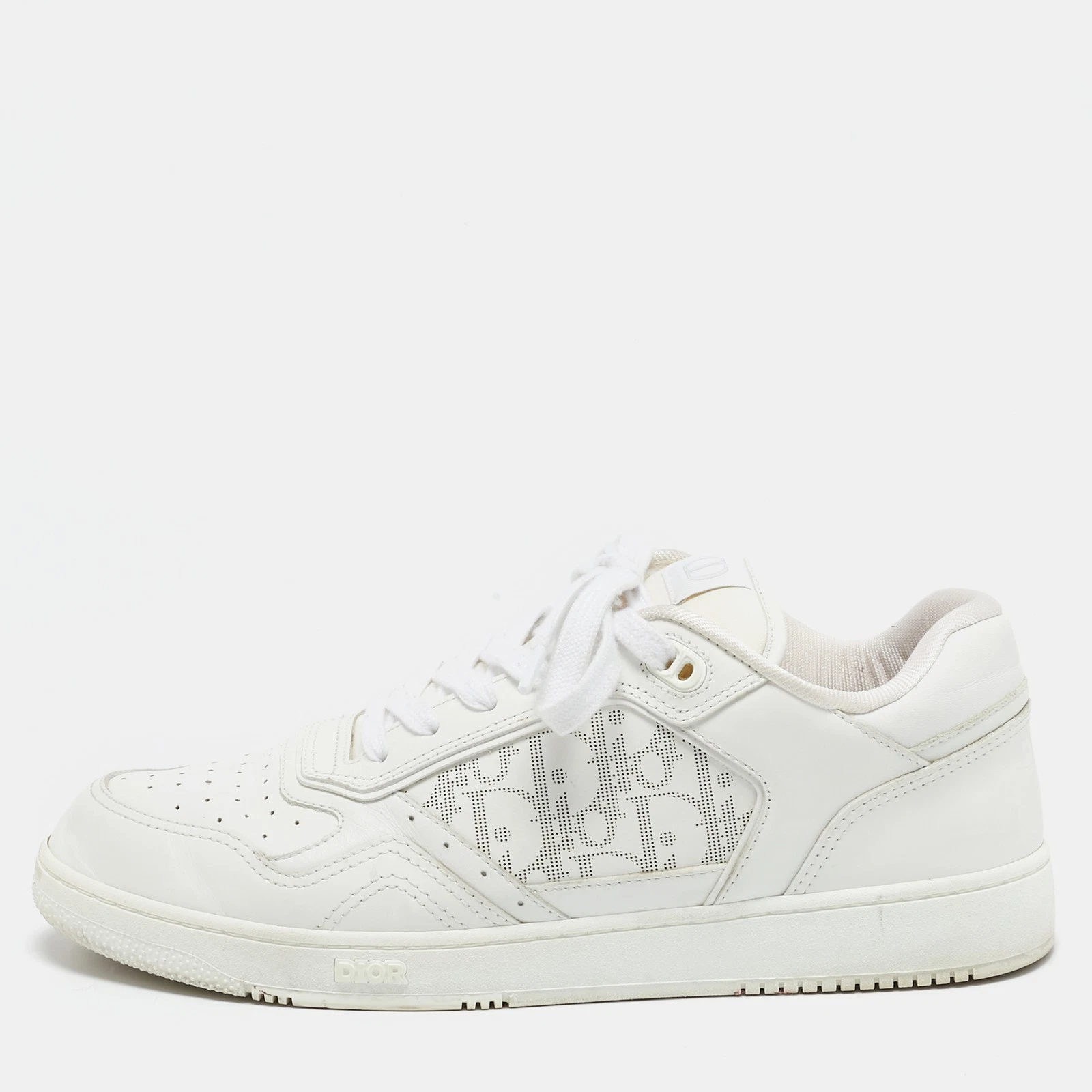 Baskets basses Dior cuir blanc b27 pointure 42,5