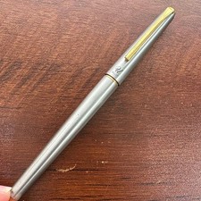 Showa Retro Pilot Fountain Pen 14K 585 Fine Nib Red Cap