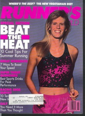RUNNER'S WORLD Kristen Dilworth Bob Larsen Rotterdam Marathon 7 1989