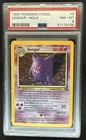 1999 Pokemon Fossil Gengar #5/62 PSA 8