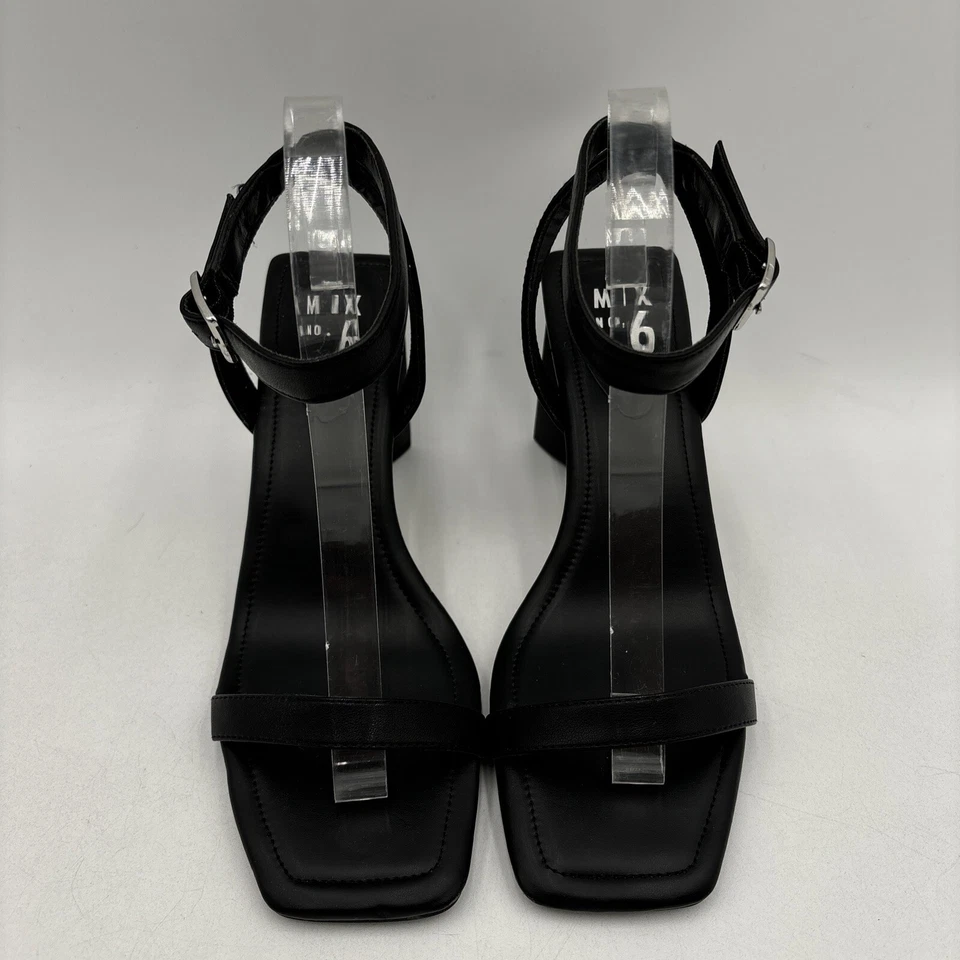 Sandalia Mujer Mix No.6 Alyanna Negra Talla 8M Foto 4 de 4