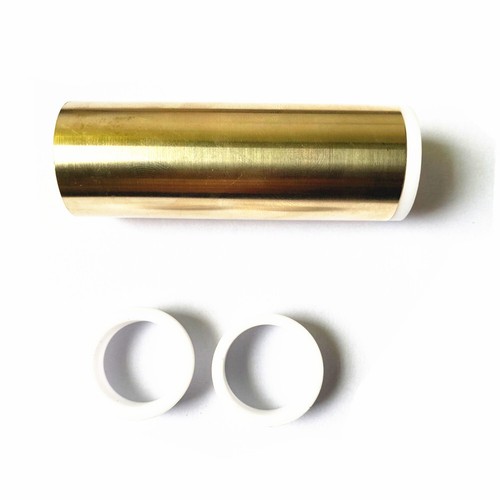 Adjustable Width Brass Acoustic & Electric Guitar Slide With 19/20/21mm Rings C - Picture 4 of 8