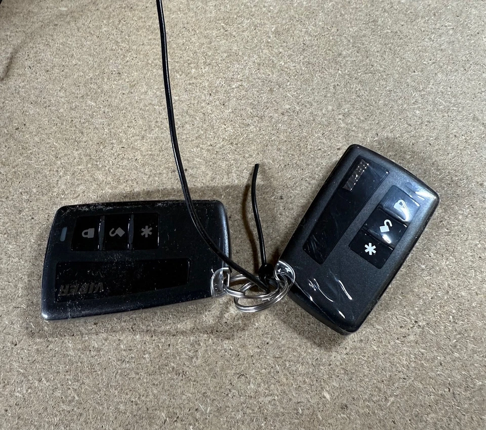 CAR ALARM CENTRAL LOCKING REMOTE SECURITY SYSTEM SHOCK SENSOR 2 FOBS VIPER 2103V - Image 4 of 4