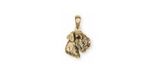 Sealyham Terrier Pendant Jewelry 14k Gold Handmade Dog Pendant SEM1H-PG