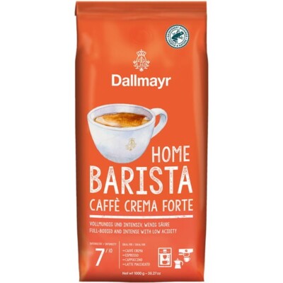 DALLMAYR Barista Caffe Crema Forte Coffee Beans 1kg / 35.3oz