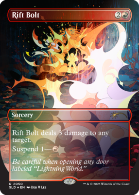 EVERYTHING IS ON FIRE RAINBOW FOIL未開封 MTG Secret Lair ~ EVERYTHING IS ON FIRE ~ Rainbow FOIL ~ Sealed