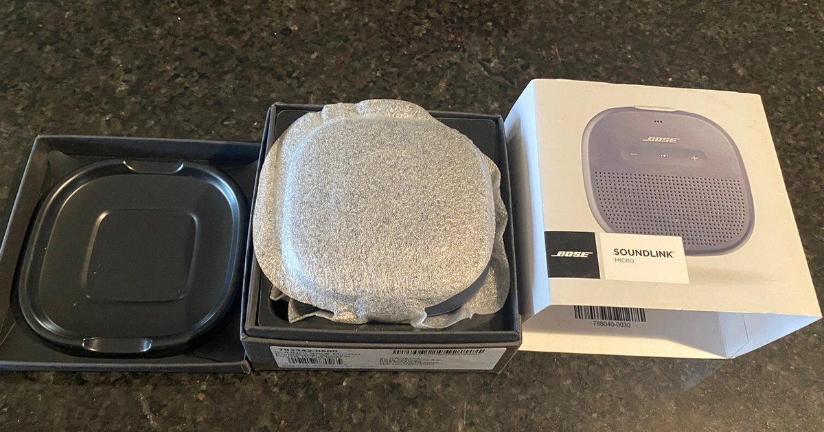 New Bose SoundLink Micro Outdoor Bluetooth Waterproof Dark Blue