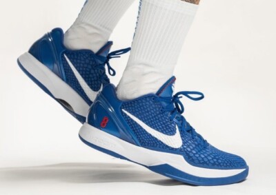 シューズ(男性用) Nike Kobe 6 Protro \"Dodgers/Game \" NIKE KOBE 6 PROTRO LOS ANGELES DODGERSが3/15に国内発売予定