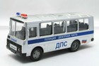 PAZ-32053 USSR POLICE RUSSIAN RARE Collectible Model Bus 1/34scale