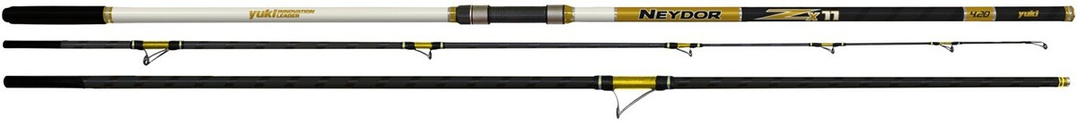 YUKI NEYDOR ZX-11 SURF ROD SEA FISHING 3pc BEACHCASTER FUJI GUIDES