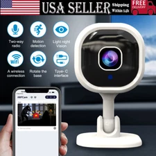 HD 1080p Smart Home Camera, Indoor IP Security Surveillance System Night Vision