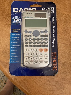 Casio FX-115ES PLUS Scientific Calculator Natural textbook ...