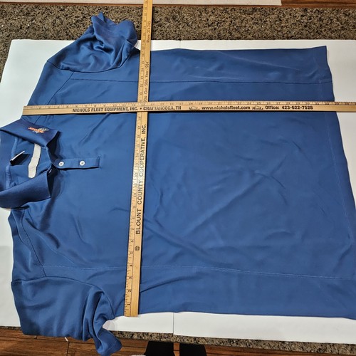 Nike Golf Hooters Panama City Beach Men's Size 3XL Blue Polo Shirt READ - Picture 3 of 10