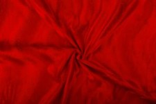 Faux Fur Pony Skin Velboa Fabric Material - RED