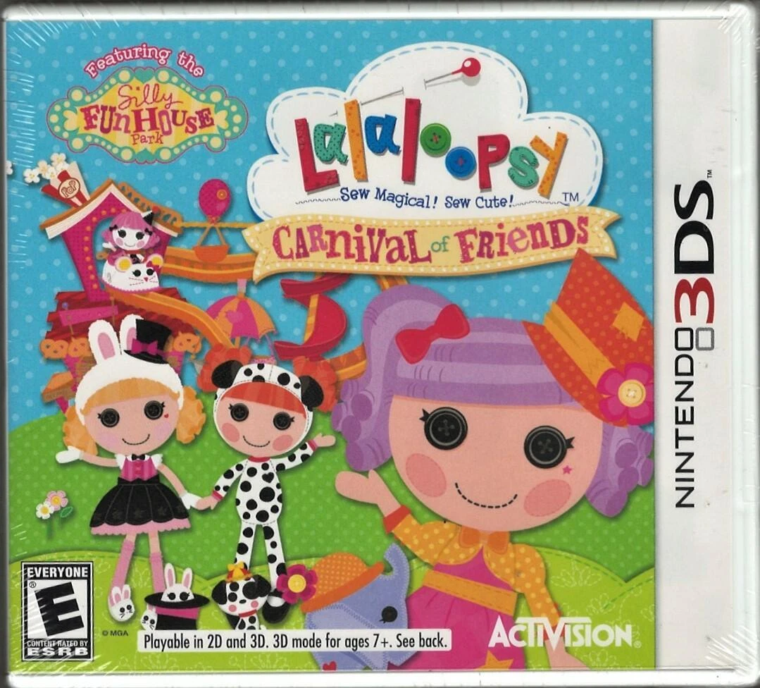Lalaloopsy Carnival of Friends 3DS Brand New Factory Sealed US