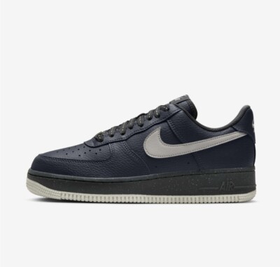 Nike Air Force 1 '07 NN Low Schwarz Anthracite Bone White 39 Neu OVP Sneaker