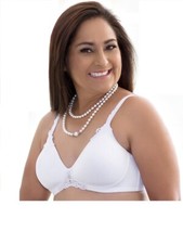 ABC Women's 105 Mastectomy Bra White