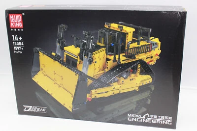 OO Mould King 15084 Dozer Planierraupe Klemmsteine 1597 pcs NEU OVP