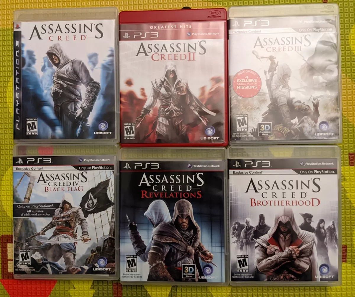 Assassin's Creed Ps3 Bundle + Assassin's Creed Unity Xbox One