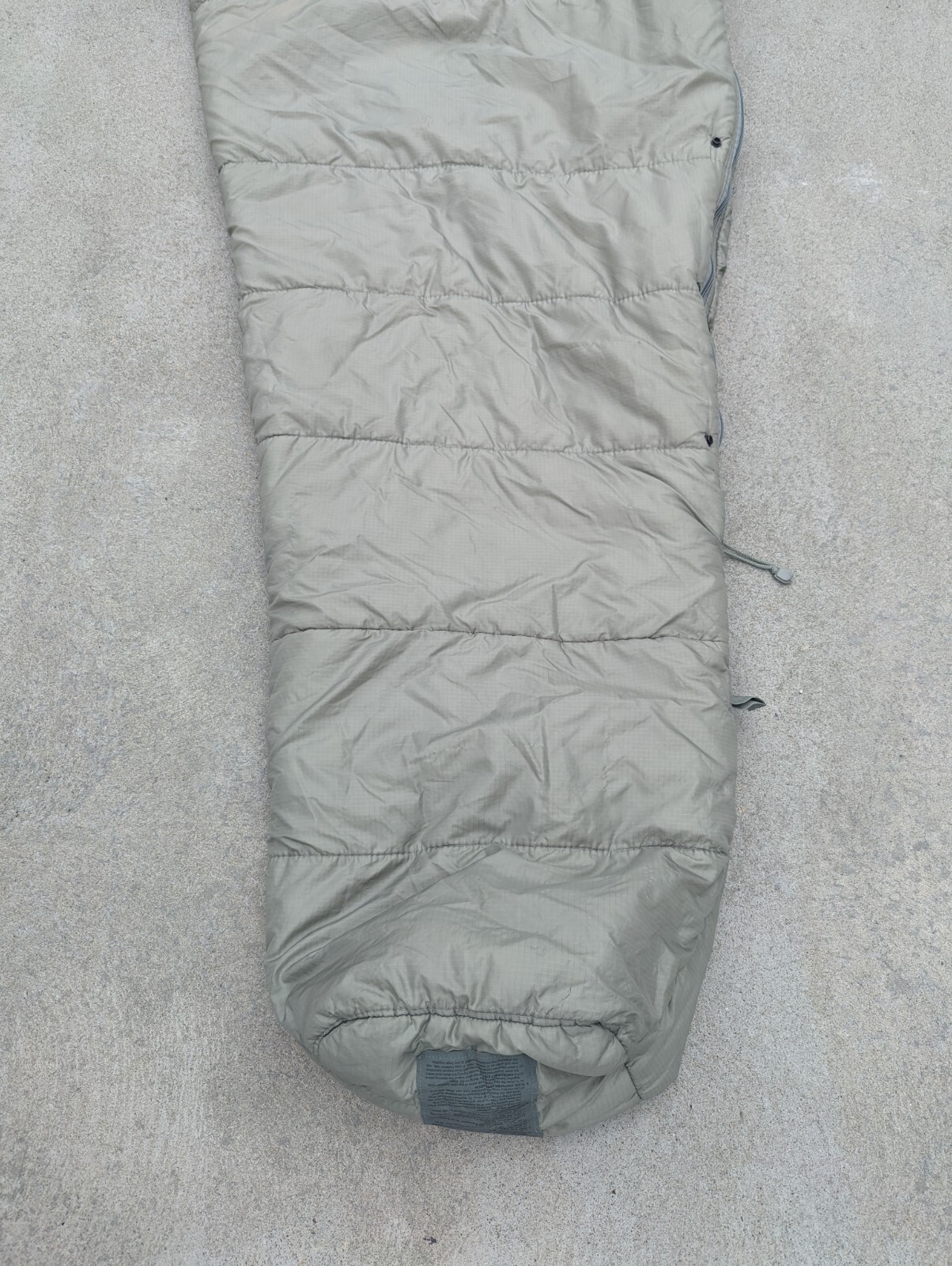 US Military Intermediate Cold Weather Modular Gray Sleeping Bag