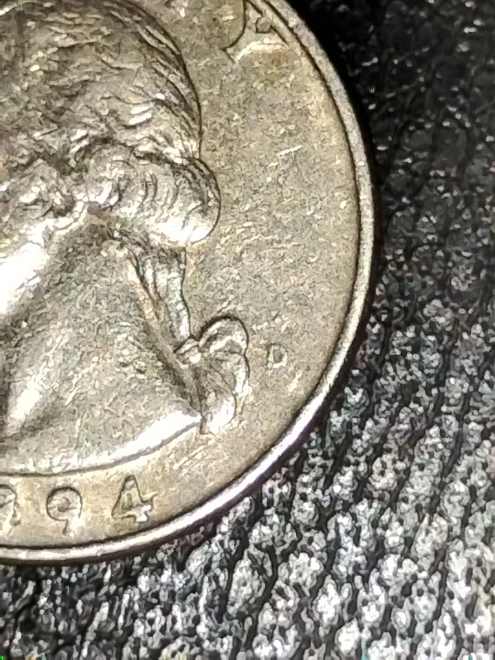 Moneda de cuarto de error 1994 en COD en la que confiamos Foto 3 de 4