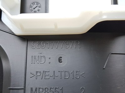 Tunnel De La Console Centrale Dacia Sandero 3 969177737R 0km | eBay