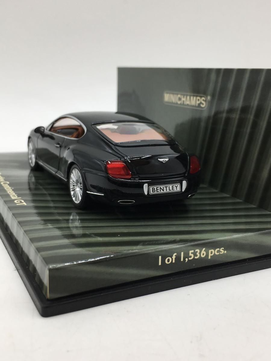 ミニカー Minichamps 1/43 Bentley Continental Minichamps 1/43 Bentley Continental GT V8 2011 Blue Met. Art