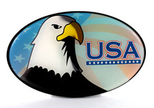 Tow Hitch Cover Usa Eagle Flag For Car-truck-suv 2 Receiver Read Tow Hitch Cover Usa Eagle Flag For Car-truck-suv 2 Receiver Read