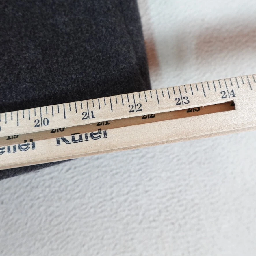 Chaqueta JG Hoock Para Hombres Grande Gris Largo Sobre Abrigo Doble Pecho Old Money Mafia Foto 3 de 4