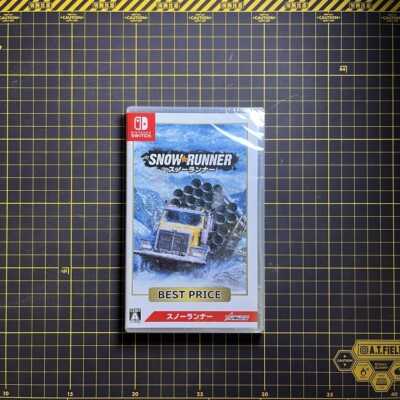 SnowRunner Nintendo Switch Japan Import Support English Brand New Factory Sealed