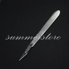 10x 11# Carbon Steel Surgical Sterilized Scalpel Blade+3# Stainless Steel Handle
