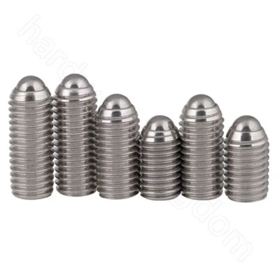 Grub Screw 304 Stainless Spring Ball Point Socket Set M3 M4 M5 M6 M8 M10 M12 M16