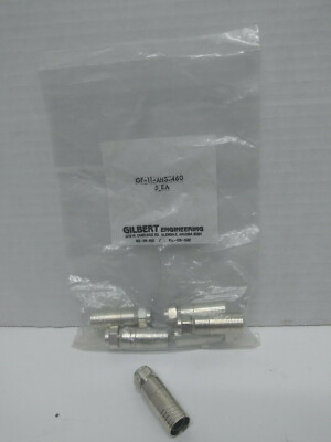 Corning-Gilbert RG 11 AHS F Style  2 piece hex Crimp Connector
