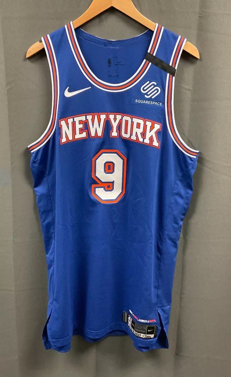 RJ Barrett GAME USED Rookie New York Knicks Jersey 3/4/2020