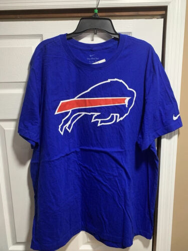 Buffalo Bills Nike Short Sleeve Shirt Men's SZ 2XL BLUE RED BRAND NEW NWT