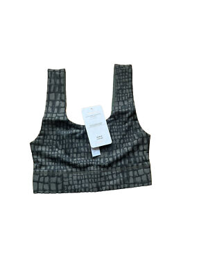 Fabletics Reversable Sport Bra Gr Xs Safari Crocodile NEU!!!