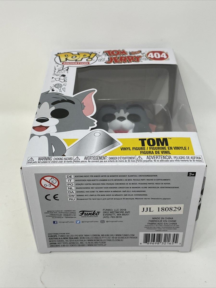 Funko Pop! Animation Tom and Jerry Tom 404 with Protector | eBay