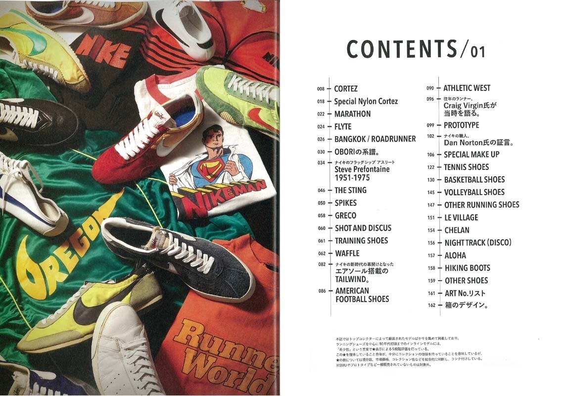 NIKE Chronicle Deluxe 1971-1980s Revised Edition Collector