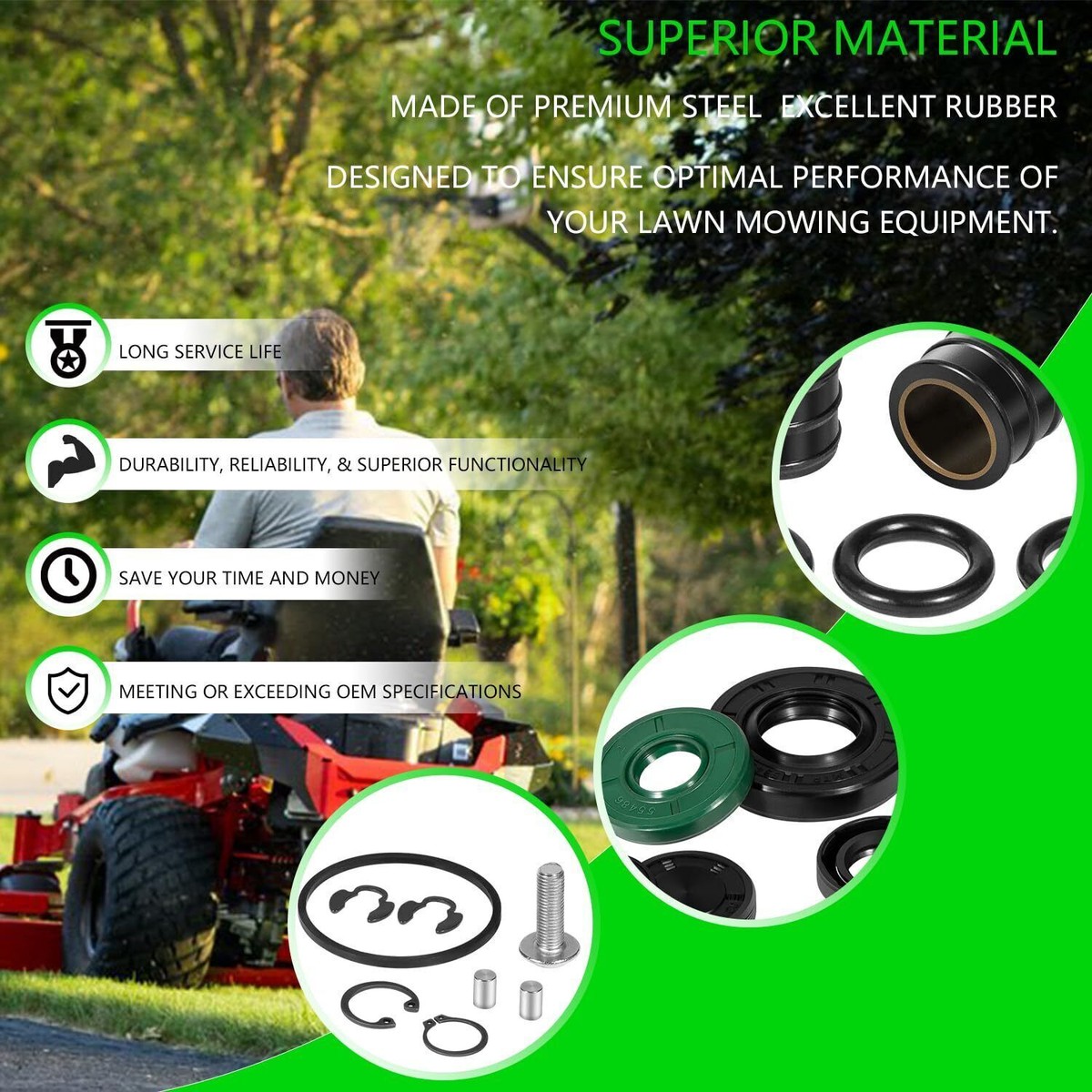 72994 Transmission Seal Kit for Hydro-Gear, ZT-2800,ZT-3100,ZT