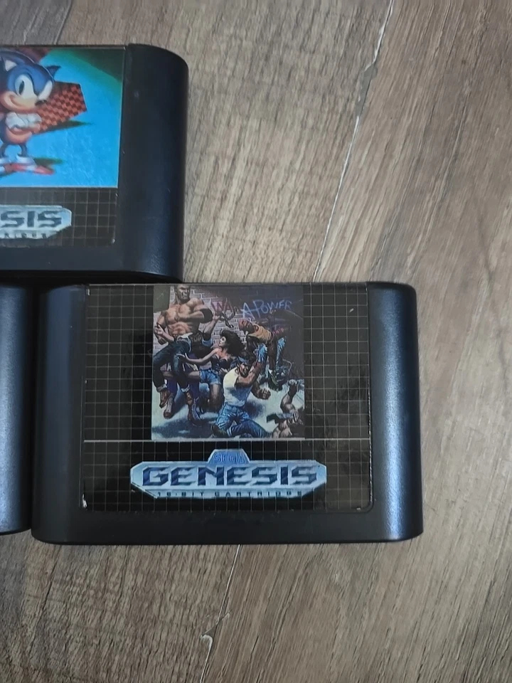 Sega Genesis Game Bundle X3 Foto 2 de 4