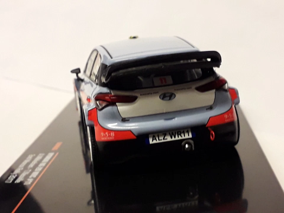 ixo ram660 hyundai ng i20 wrc rally monza 2017 a.mikkelsen-t.neuville1:43 - Immagine 4 di 4