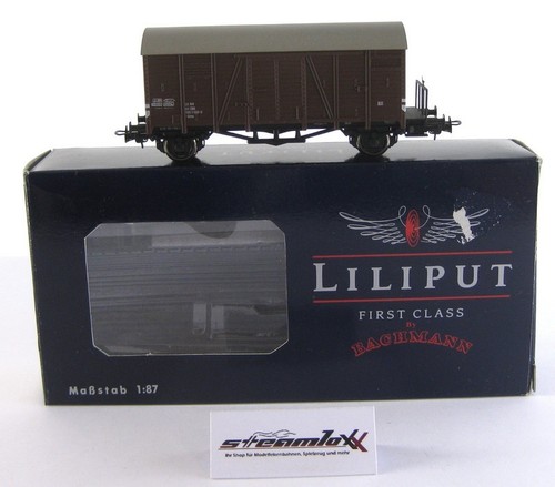 Liliput L225405 H0  gedeckter Güterwagen mit Bremserbühne ÖBB OVP X00001-19601 | Zustand: Gebraucht