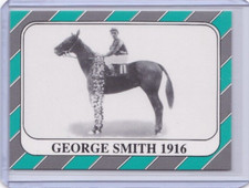 1991 HORSE RACE STAR CARDS KENTUCKY DERBY IDB1 #42 GEORGE SMITH 1916