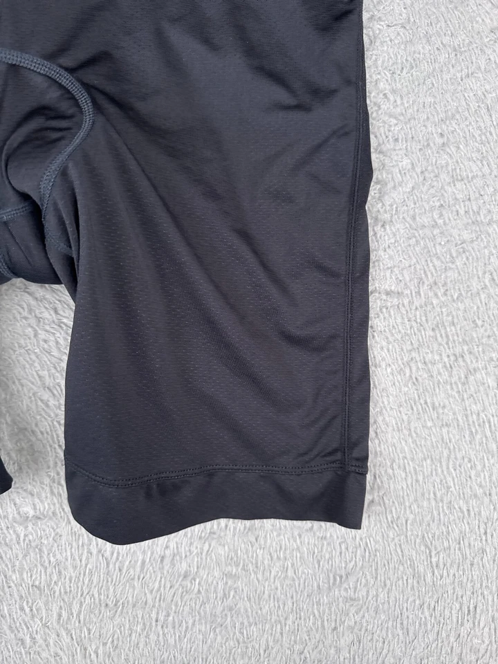 Pantalones Cortos de Ciclismo Adultos Grandes Forro Negro Mezcla de Nailon Laterales Acolchados Foto 2 de 4